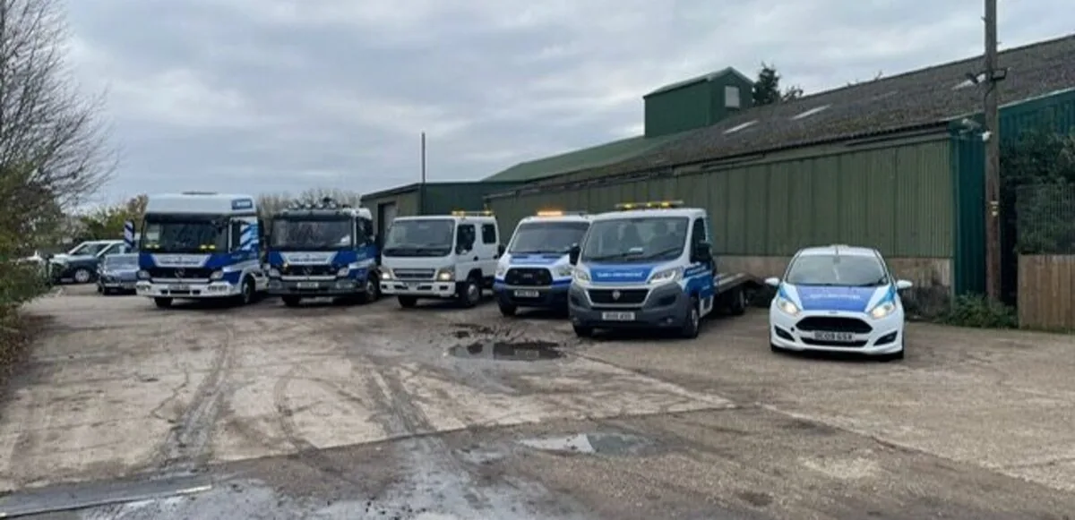 Clark & Sons Logistics recovery fleet