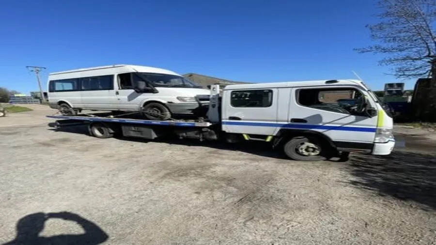Ford Transit van recovery in Clacton-on-Sea