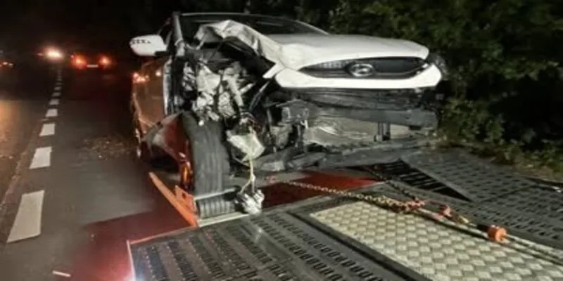 Accident recovery by Clark & Sons Logistics